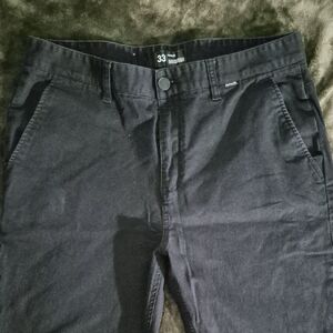 Hurley Black Pants Size 33 Used 8/10